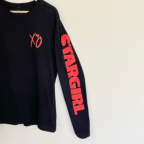 The Weeknd XO Stargirl I Had A Vision Graphic Black Long Sleeve T Shirt Adult M - Picture 7 of 8